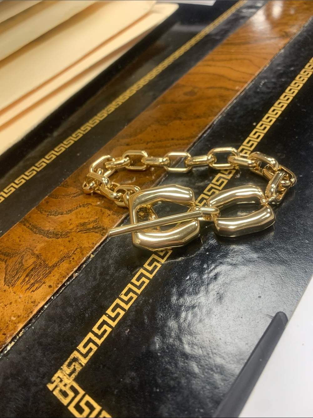 Bracelet. At office